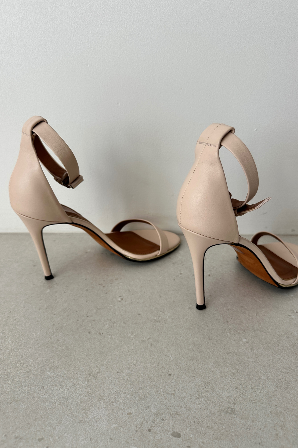 Givenchy | Ivory Nadia Ankle Cuff Sandals | 39