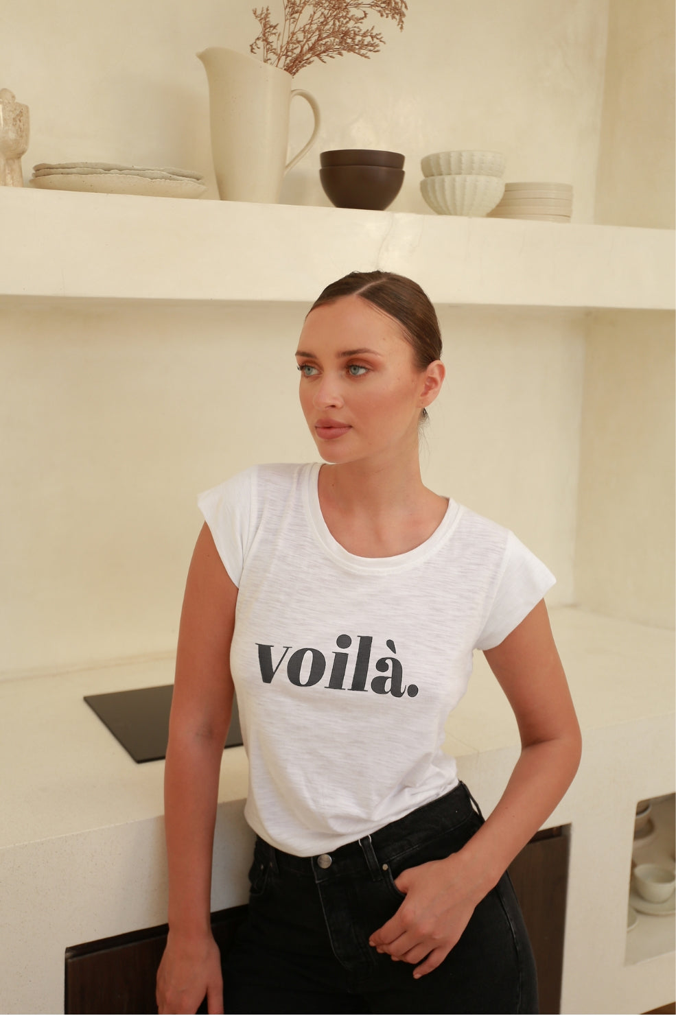 Voila Tee | Black