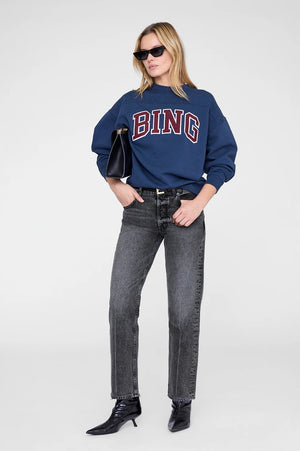 Trenton Sweatshirt Bing | Washed Navy