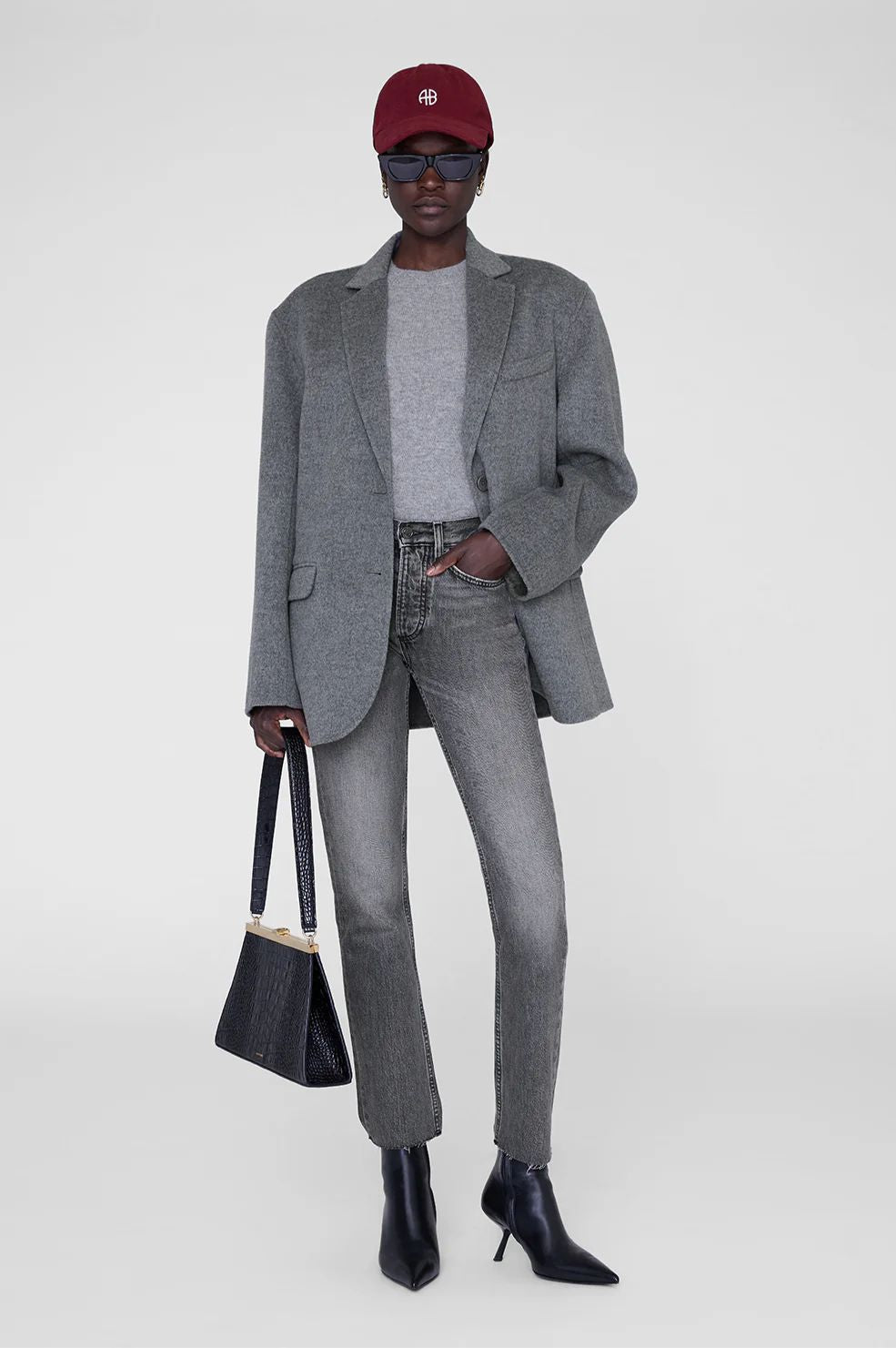 Jeremy Baseball Cap AB | Cabernet