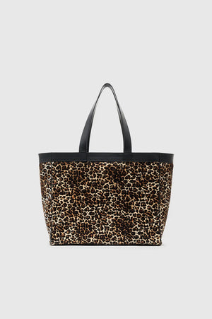 Medium Rio Tote | Leopard Calf Hair