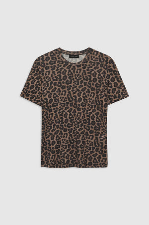 Sylvie Tee | Black And Brown Leopard