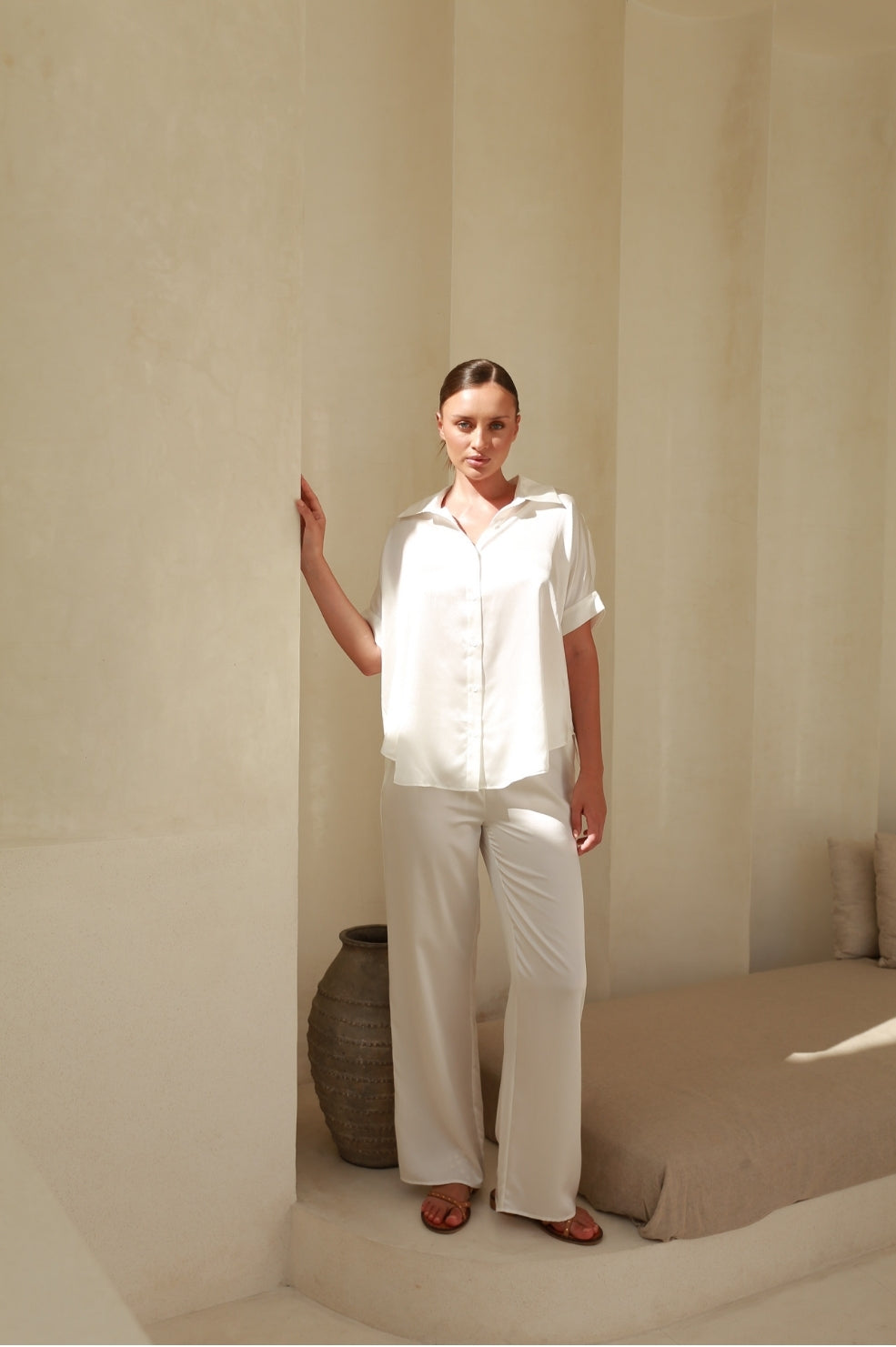 Harper Pant | Ivory