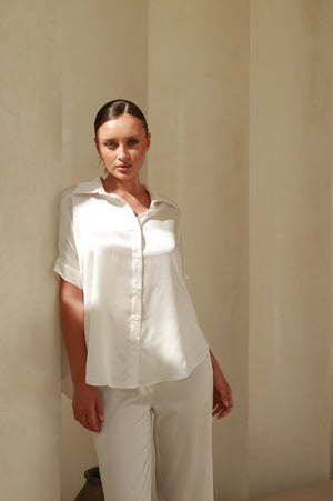 Harper Pant | Ivory