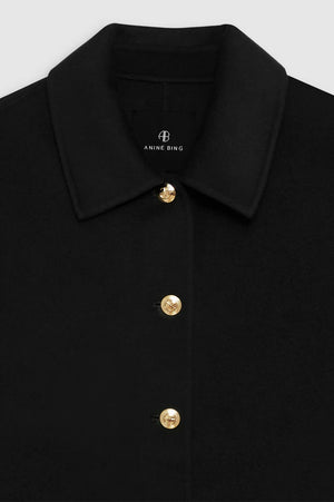 Luca Jacket | Black Cashmere Blend