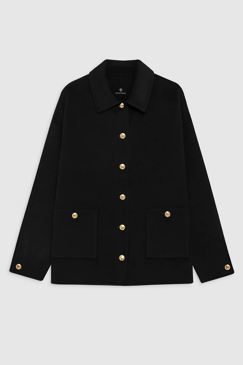 Luca Jacket | Black Cashmere Blend