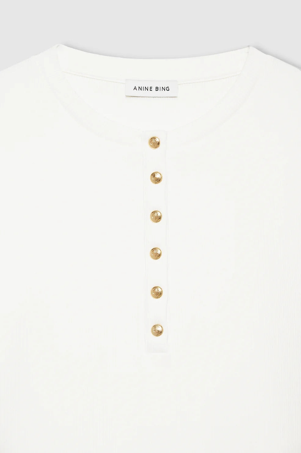 Alessia Long Sleeve Tee | Ivory