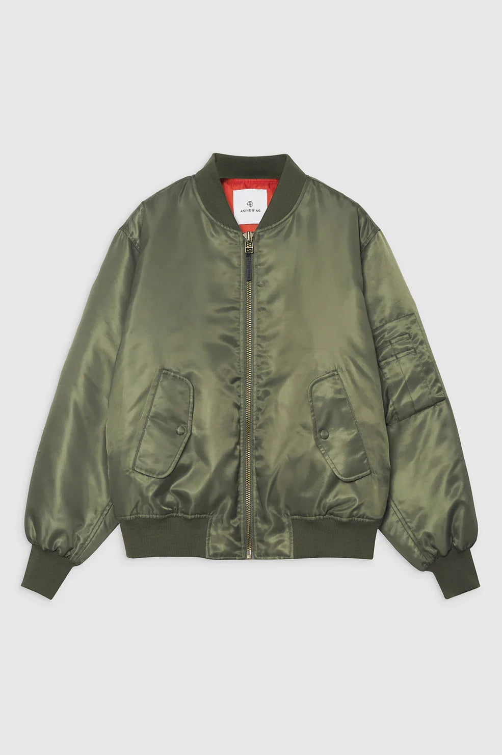 Leon Bomber | Army Green