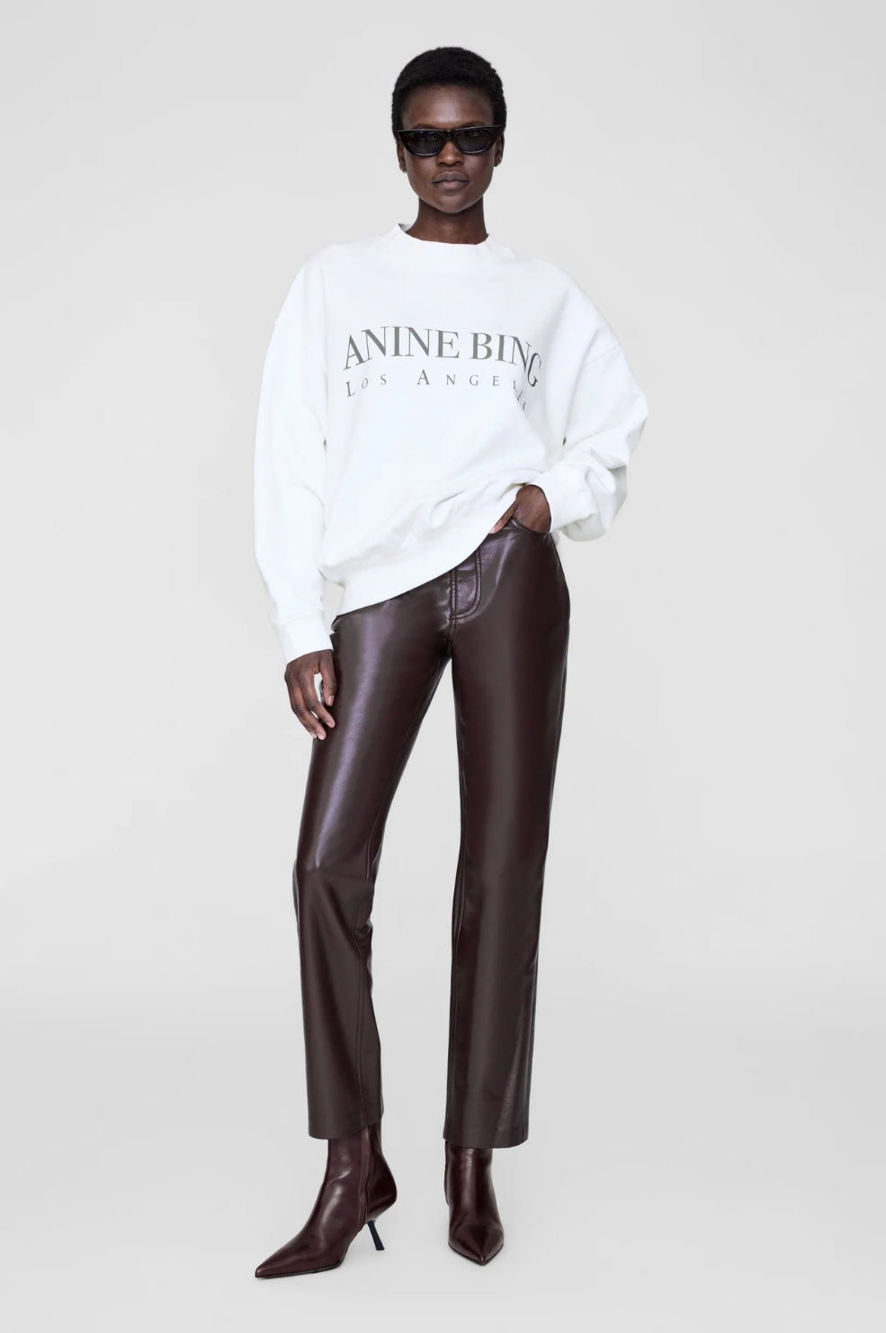 Jaci Sweatshirt Los Angeles | Ivory