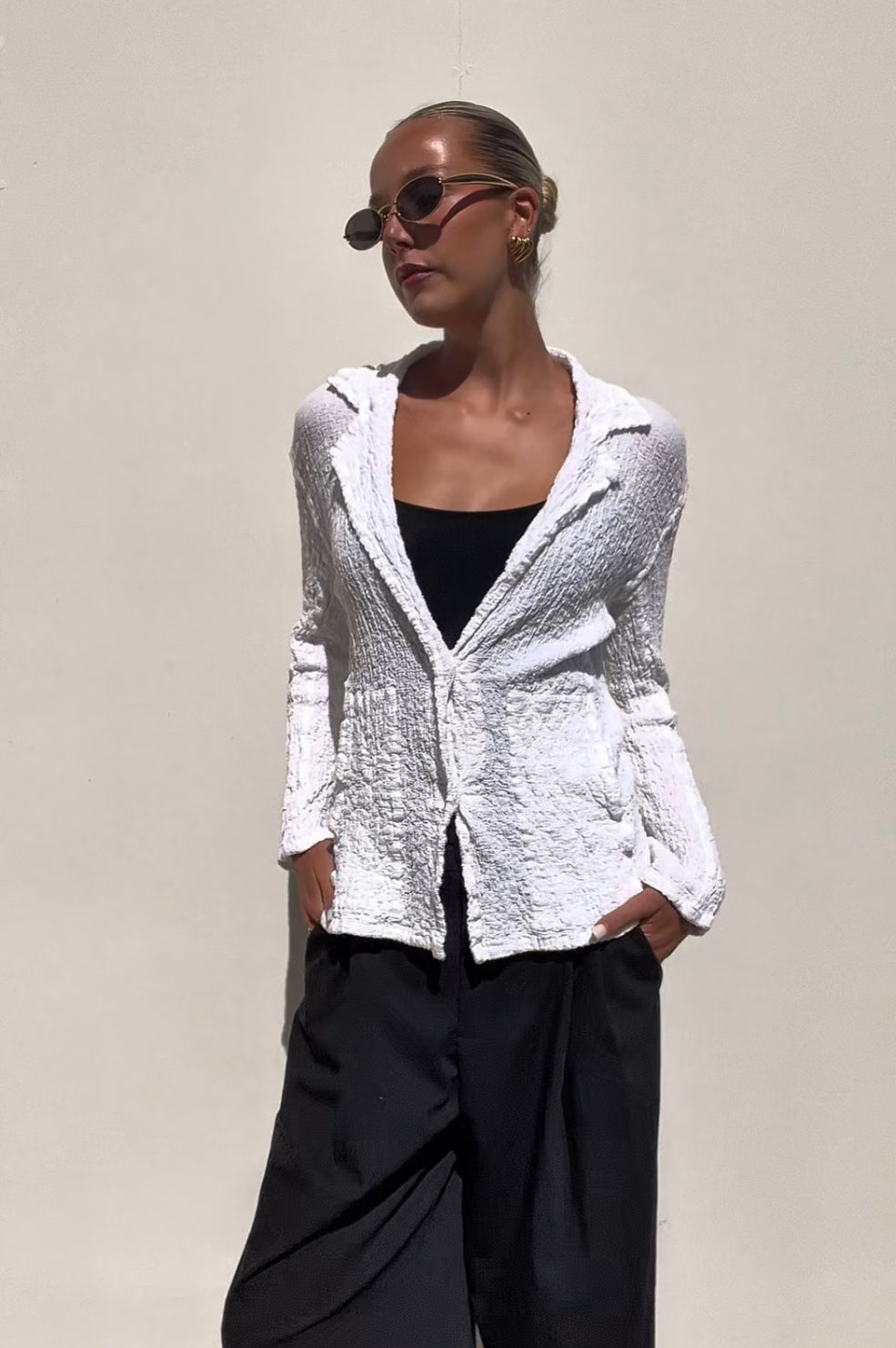 Issey Miyake | Cauliflower Jacket White | OS