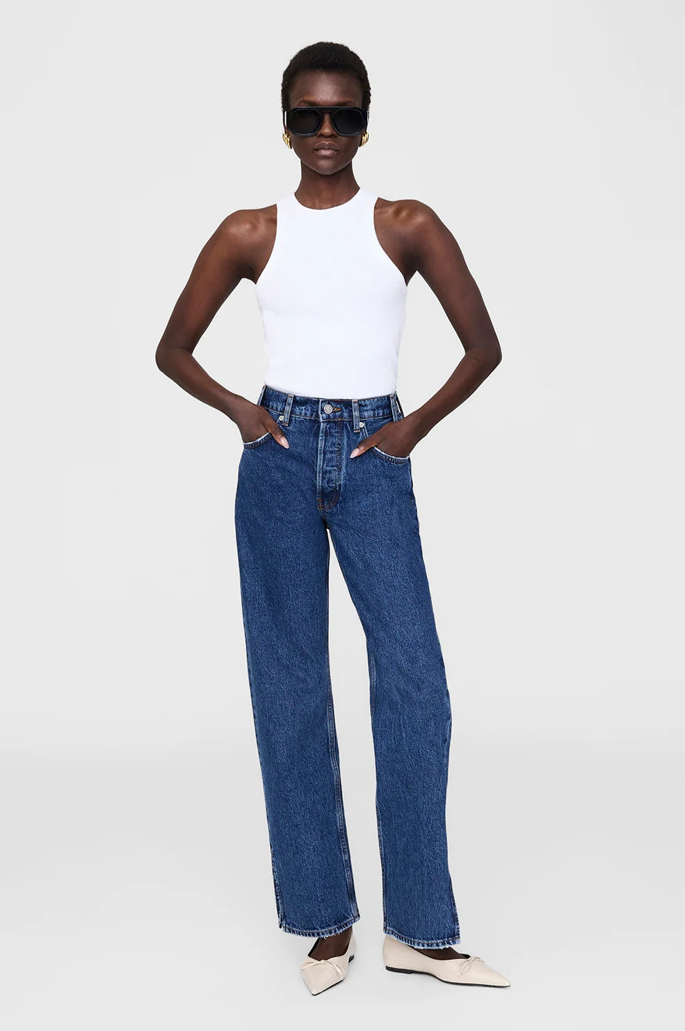 Roy Jean 31" | Clean Indigo Denim