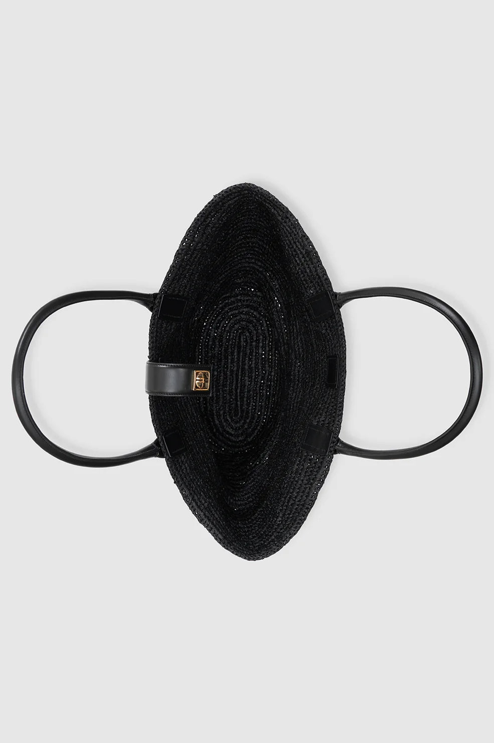 Lou Tote Monogram | Black