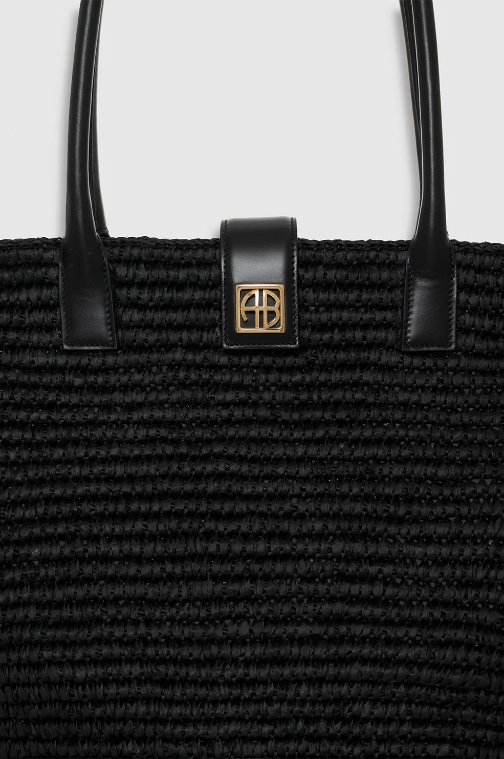 Lou Tote Monogram | Black