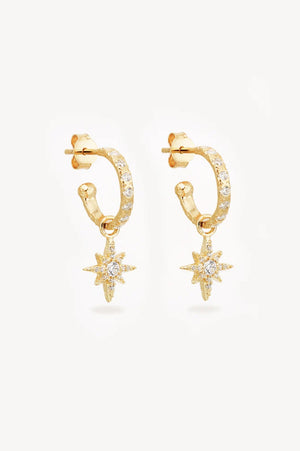 Dancing  in Starlight Hoops | Gold