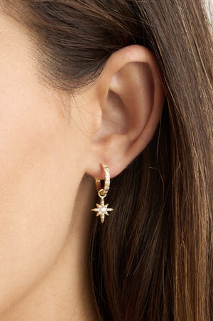 Dancing  in Starlight Hoops | Gold