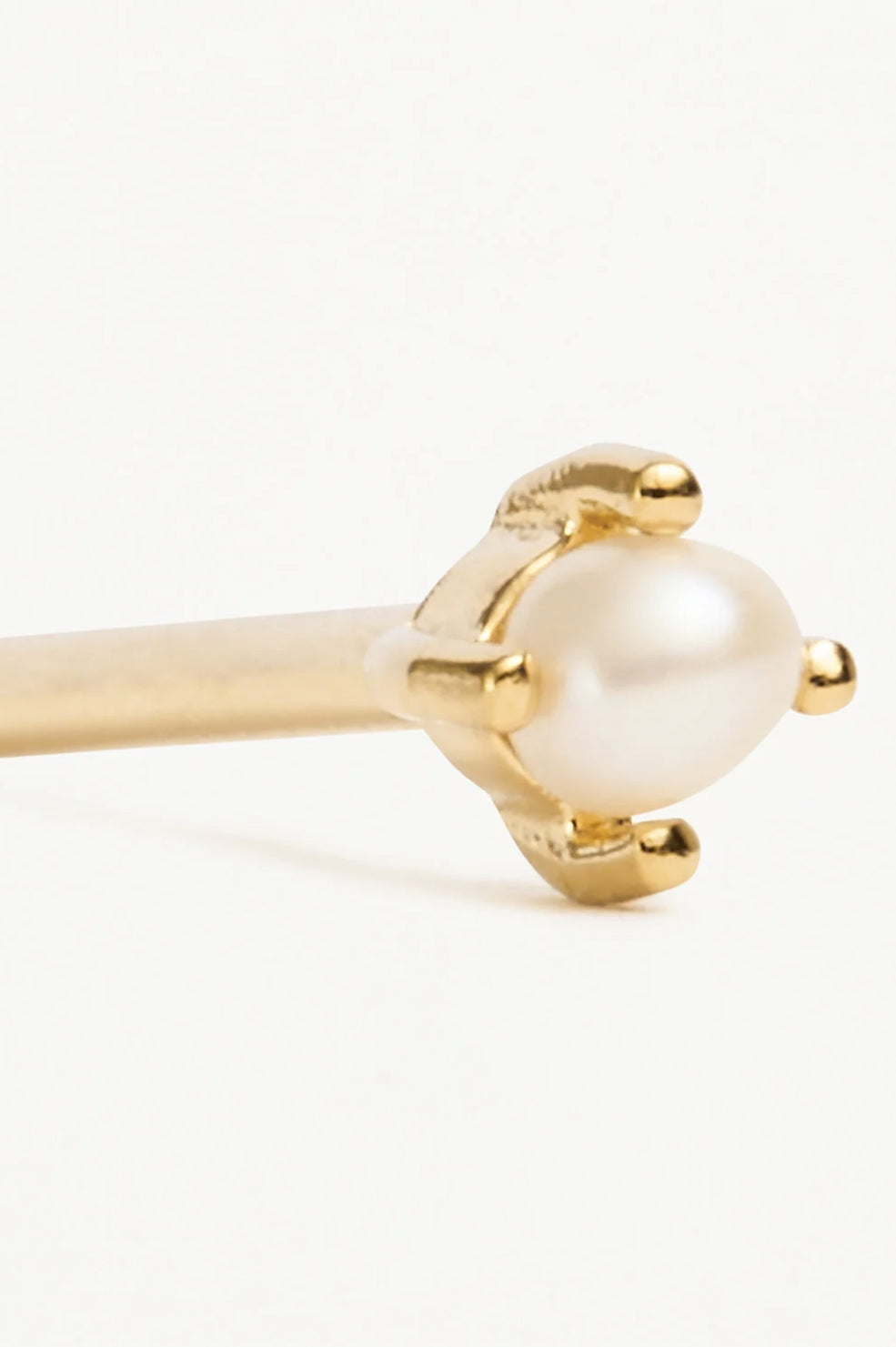 Moonlight Pearl Stud Earrings