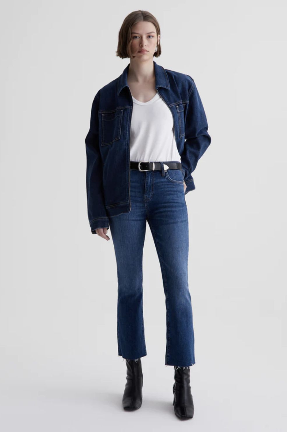 Farrah Boot Crop Jean | La Brea