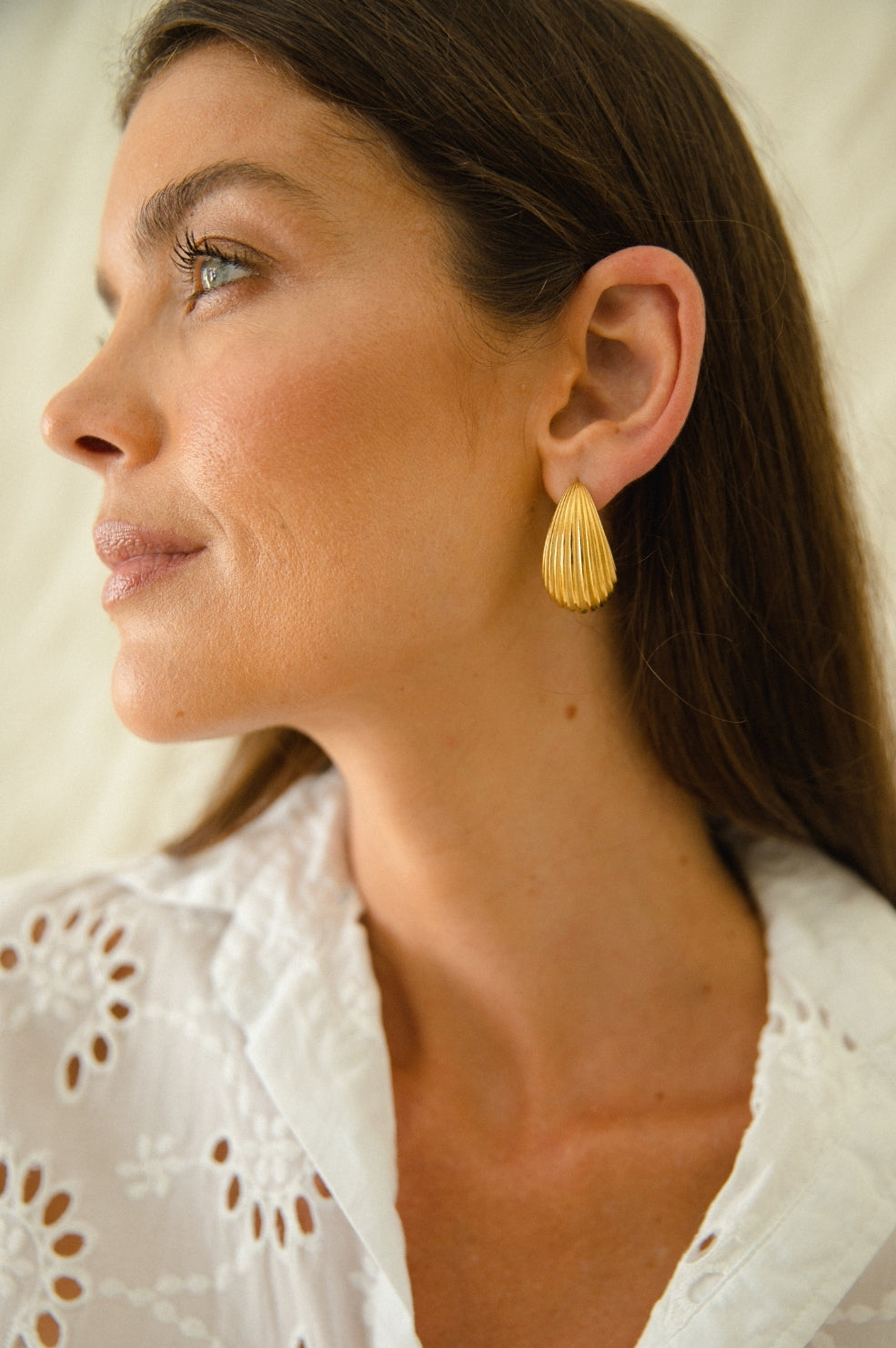 Formentera Earrings | Gold