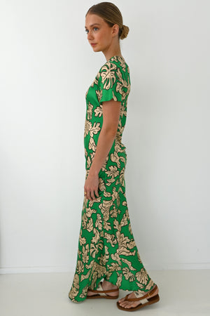 AMA Gigi Dress | Capri Green