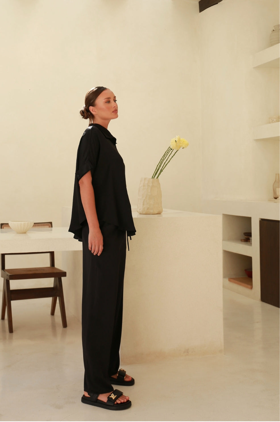 AMA Harper Pant | Black