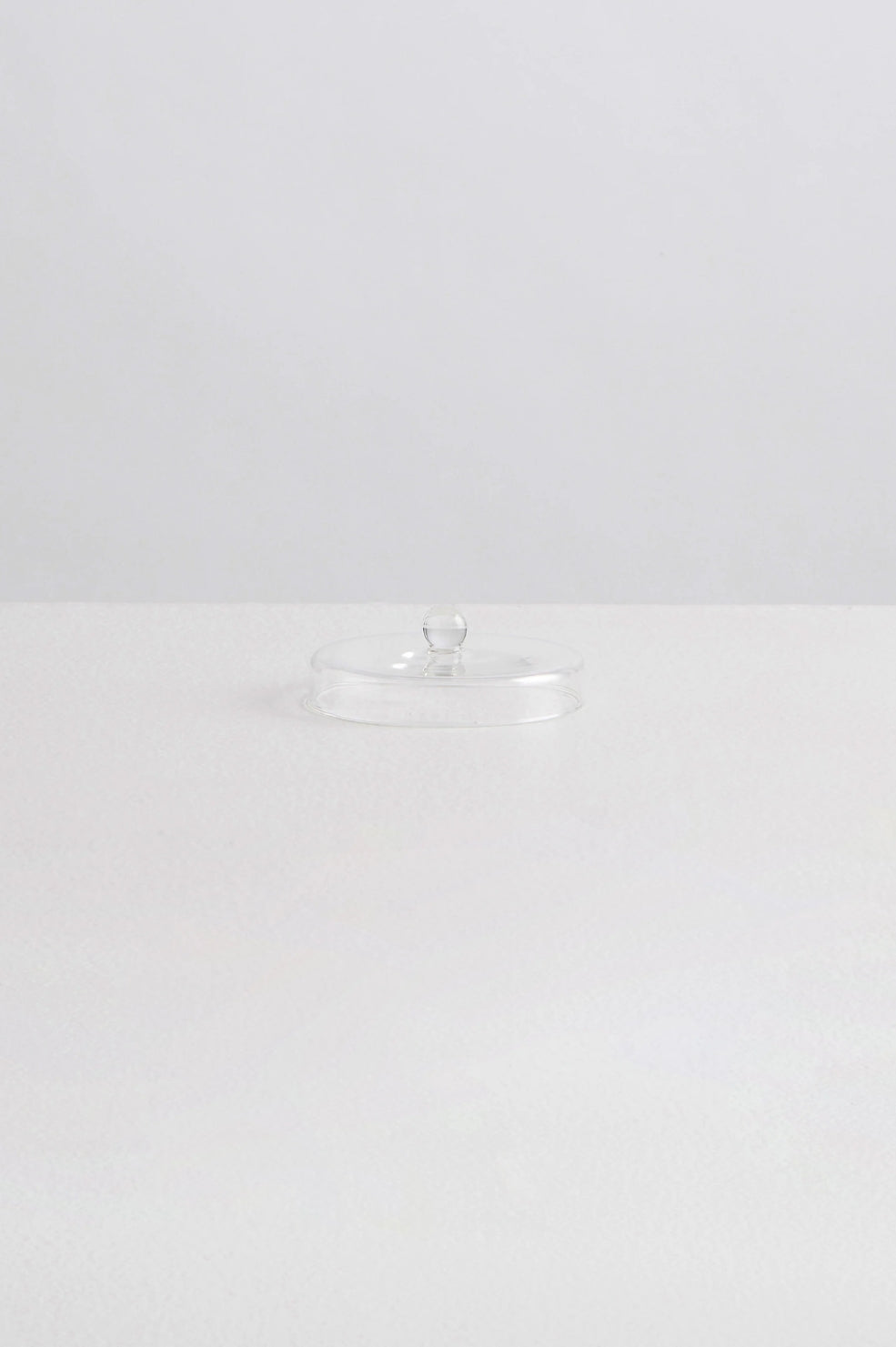 Glass Candle Lid | Clear