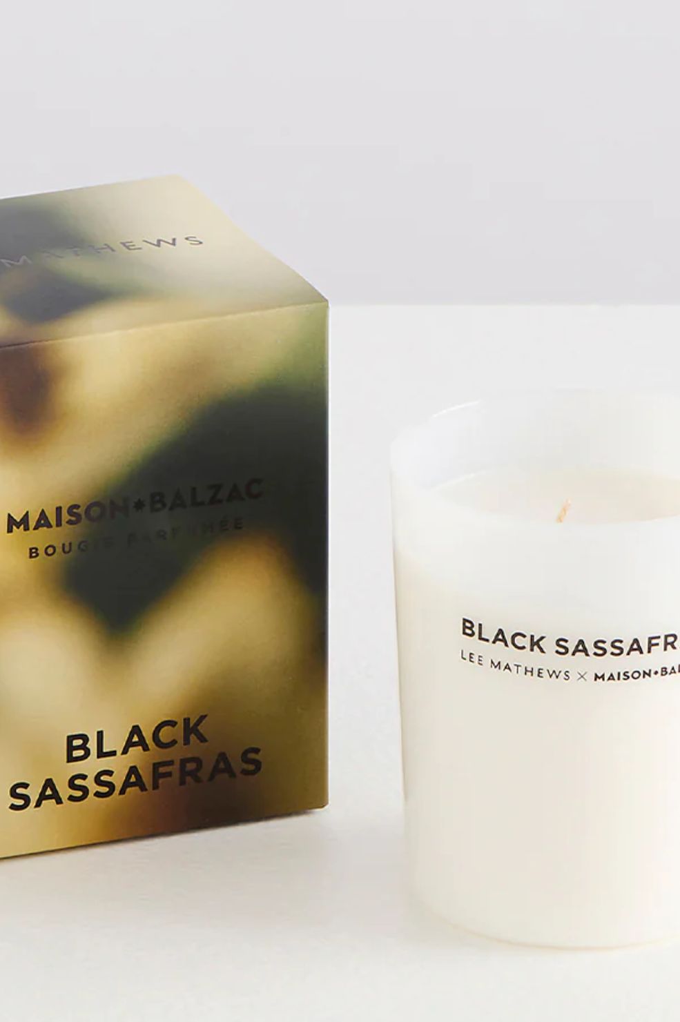 Black Sassafras Large Candle