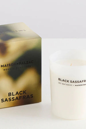 Black Sassafras Large Candle