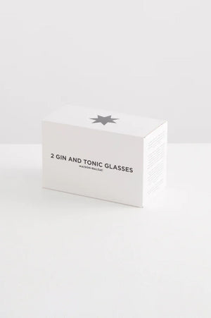 2 x Gin & Tonic Glasses