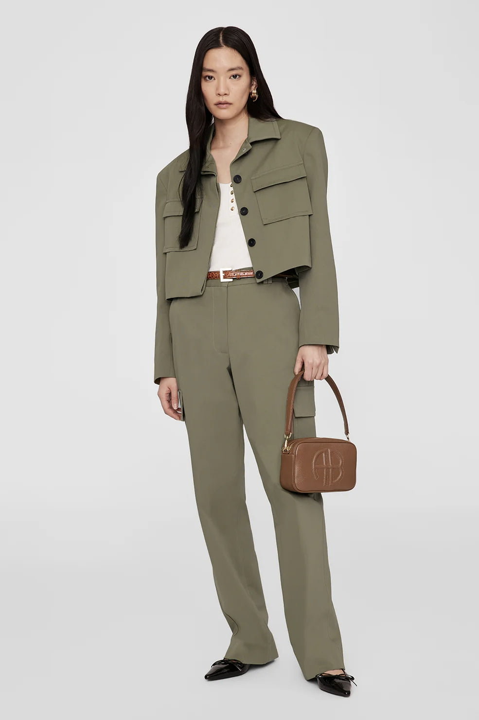 Lili Bag | Cognac Pebbled