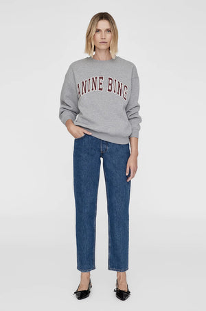Spencer Sweatshirt Anine Bing | Heather Grey