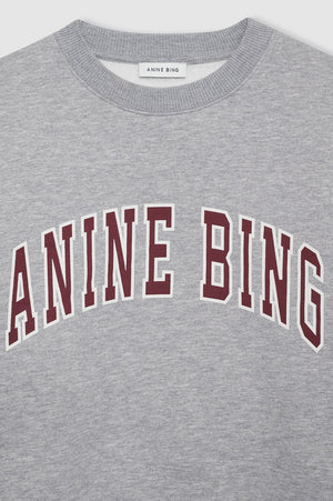 Spencer Sweatshirt Anine Bing | Heather Grey
