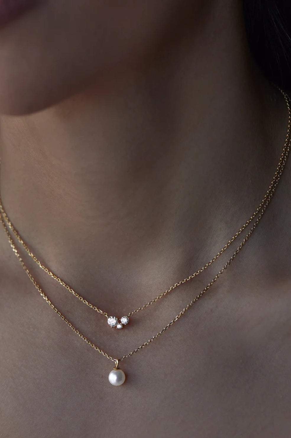 Whispers Of Love Necklace | Gold