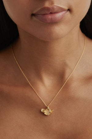 Gold Ocean Whisper Necklace