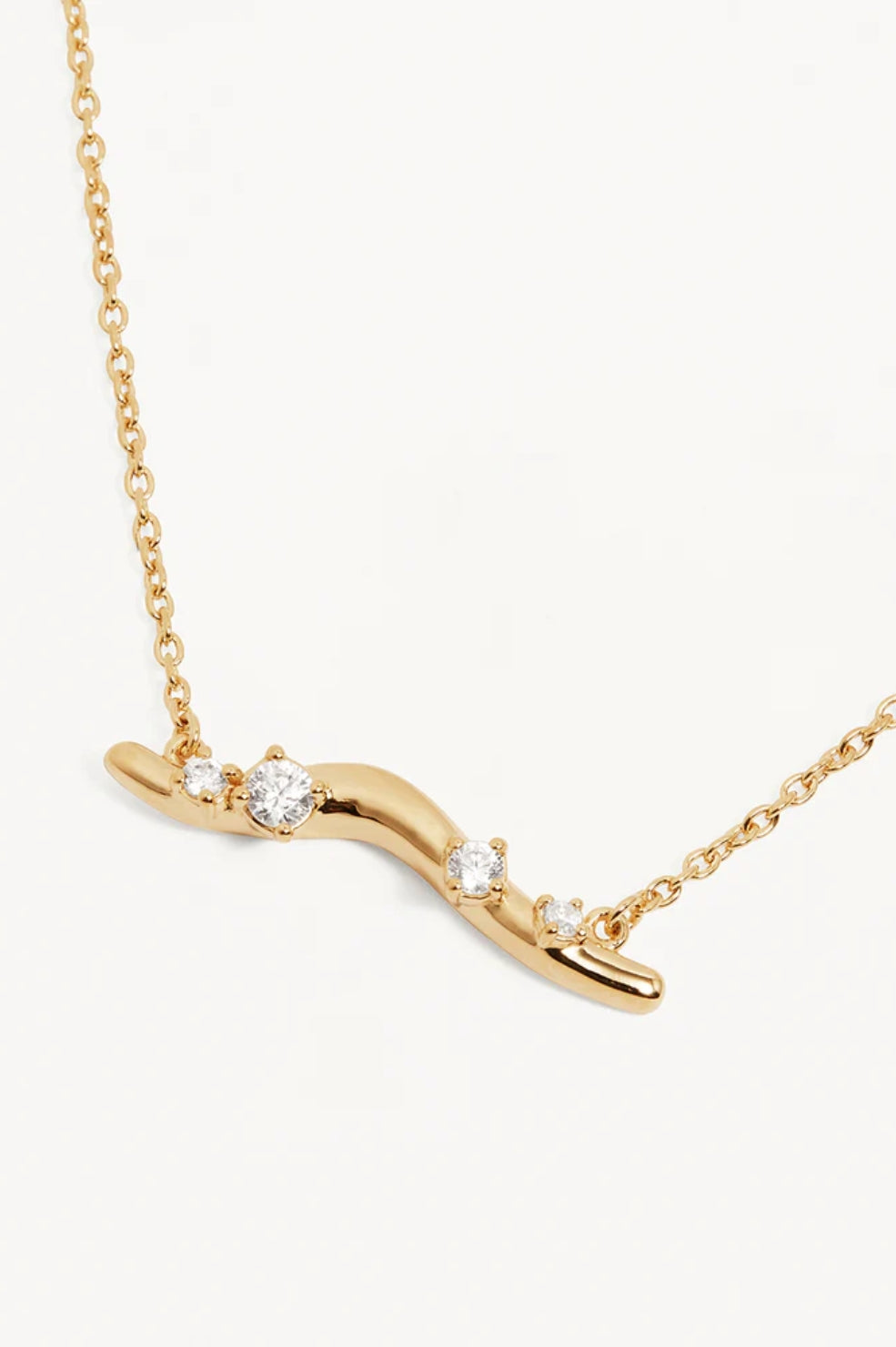 Gold Chasing Tides Necklace