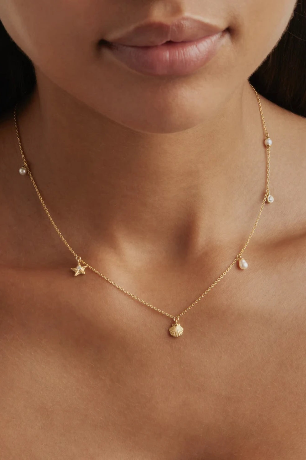 Gold Ocean Dreaming Choker