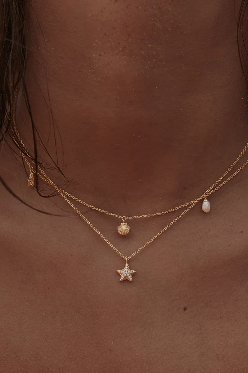 Gold Ocean Dreaming Choker