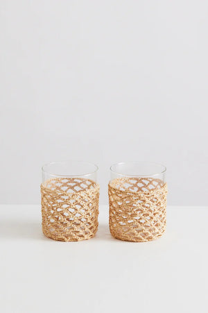 2 Palamós Gobelets | Clear & Natural