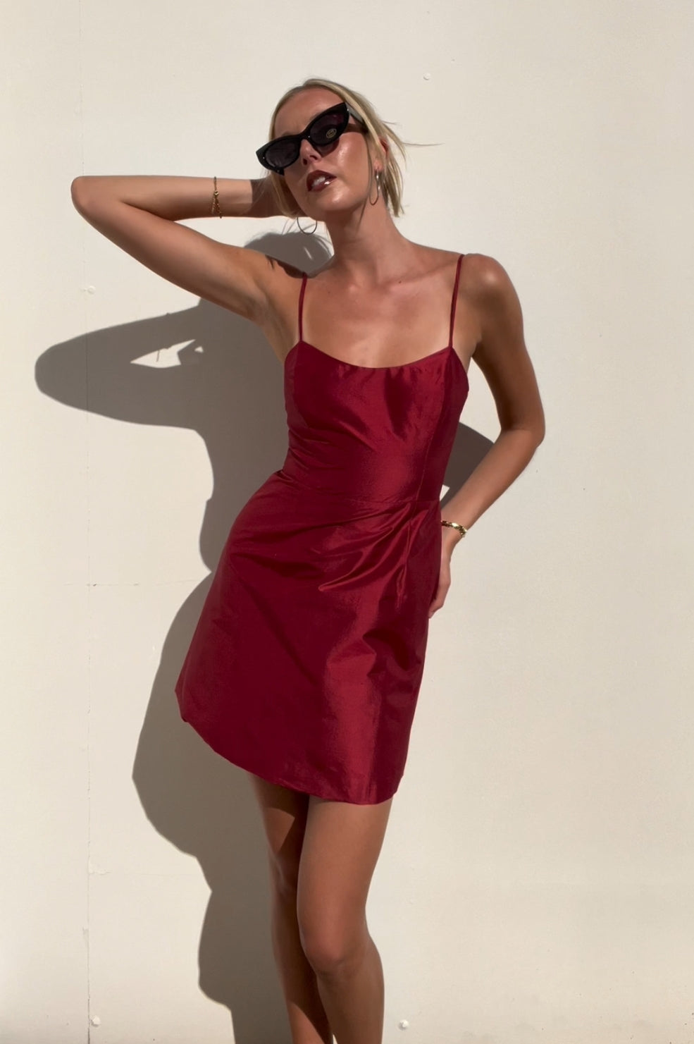 Van Der Kooij | Rhia Mini Dress Red | AU 8