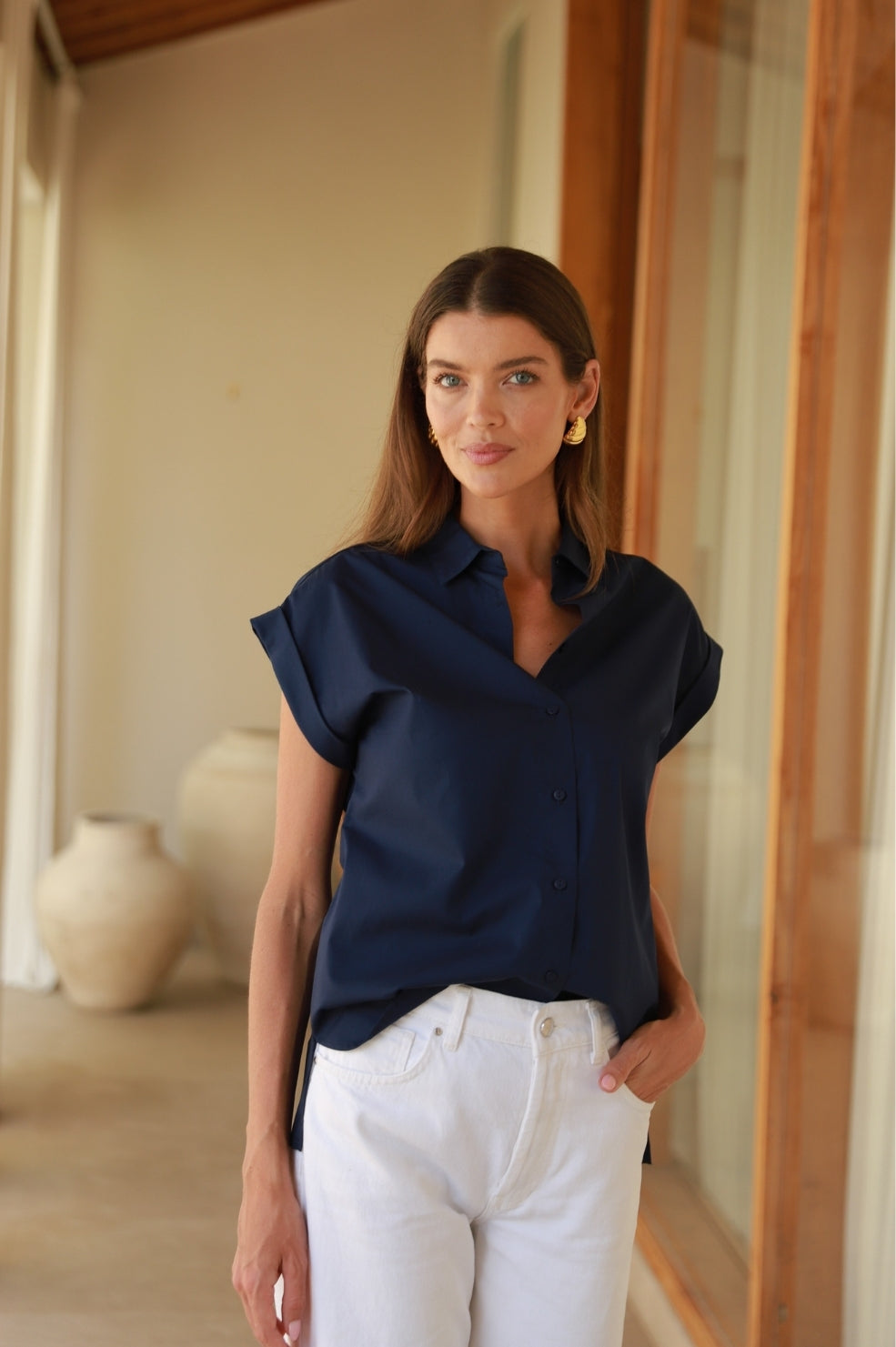 St Germain Earrings | Gold