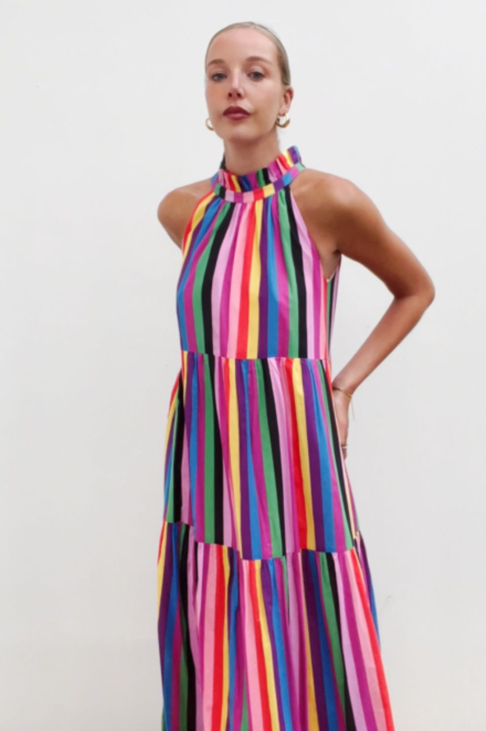 Borgo de Nor | Pandora Rainbow Maxi Dress | AU 8