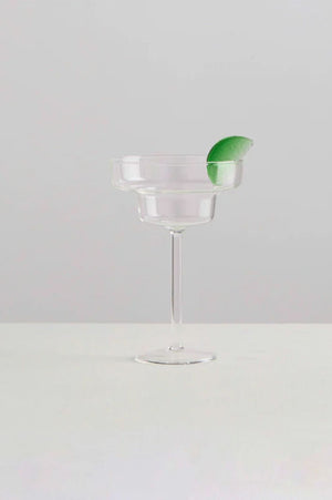 Margarita Glass x 1 - Clear/Green