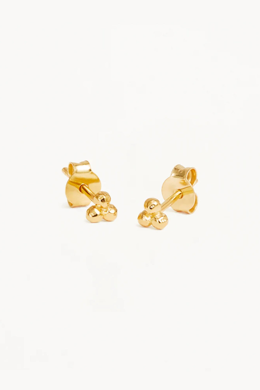 Karma Stud Earrings | Gold