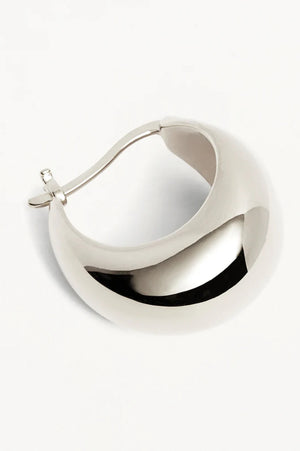 Sunkissed Large Hoops | Silver