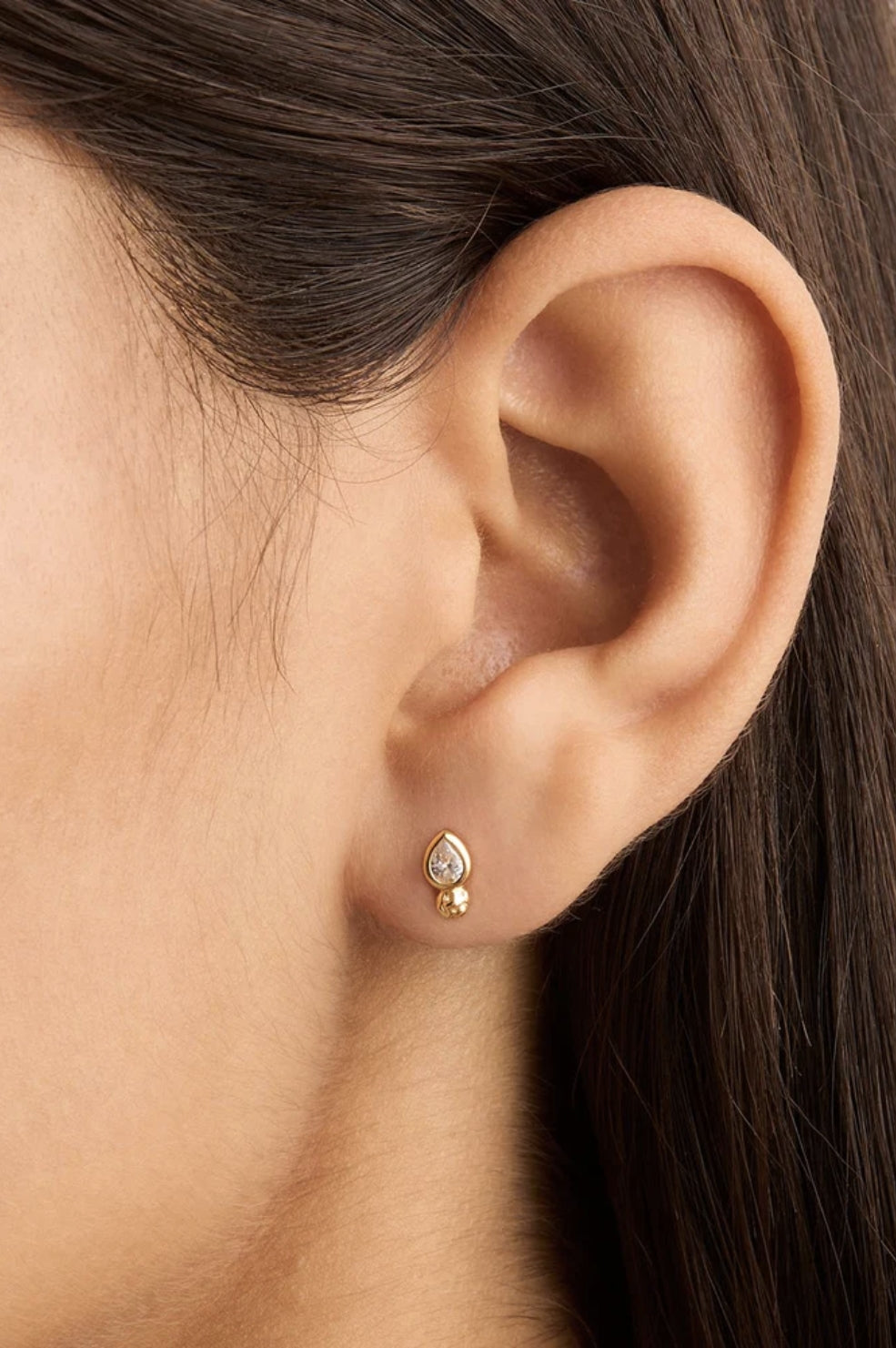 Adore You Stud Earrings | Gold