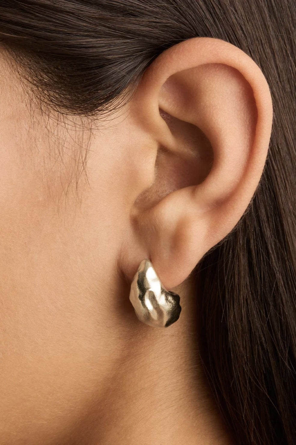 Wild Heart Large Earrings | Silver