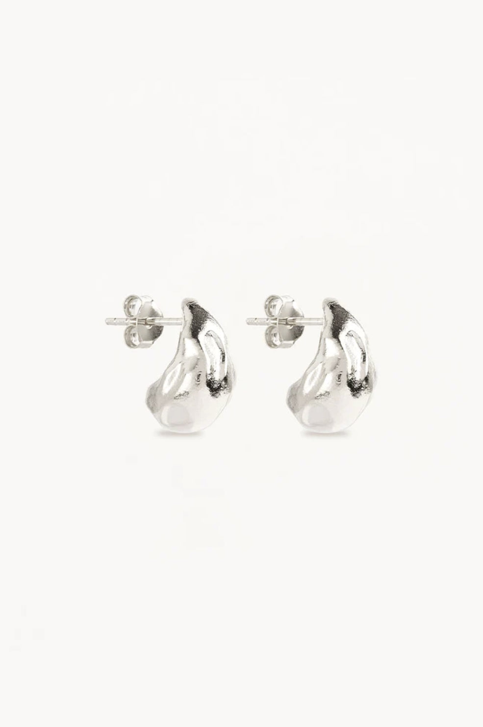 Wild Heart Small Earrings | Silver