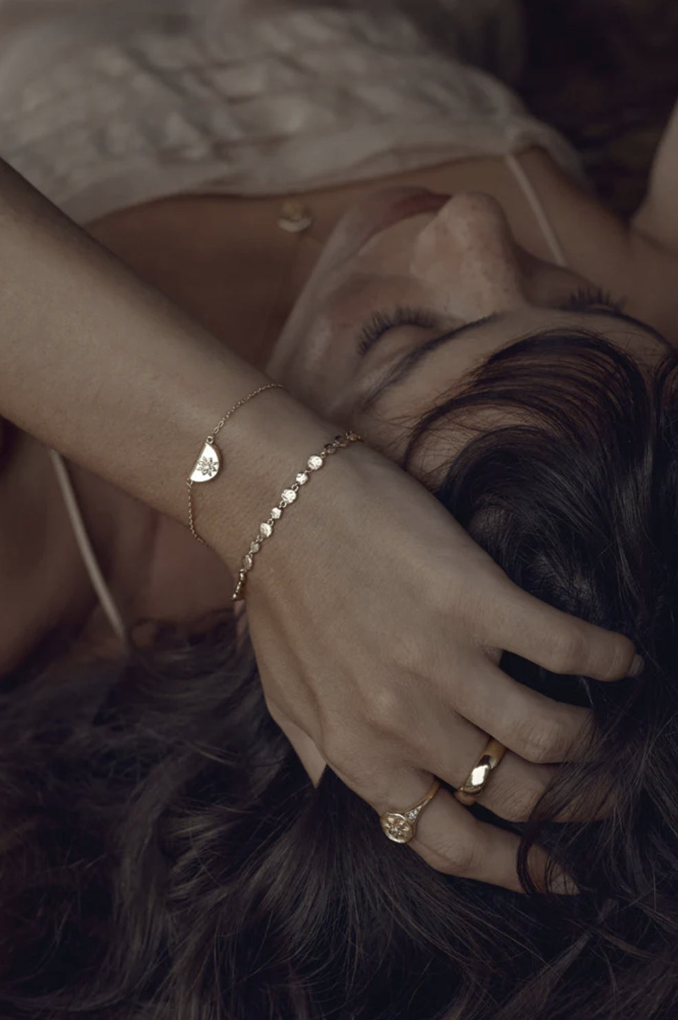 Lotus Bracelet | Gold