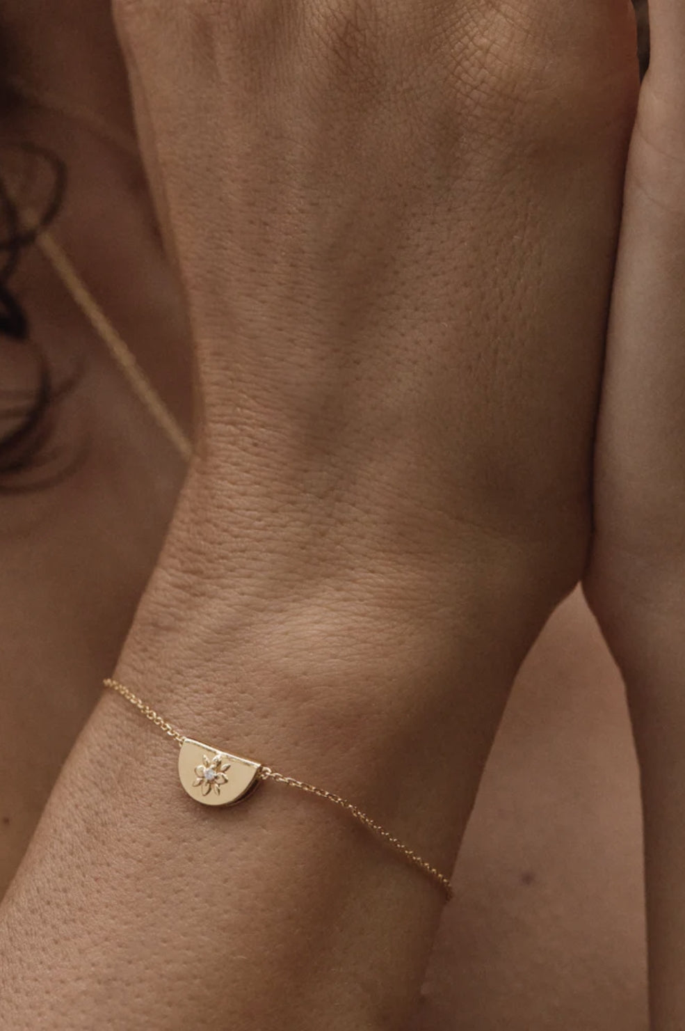 Lotus Bracelet | Gold