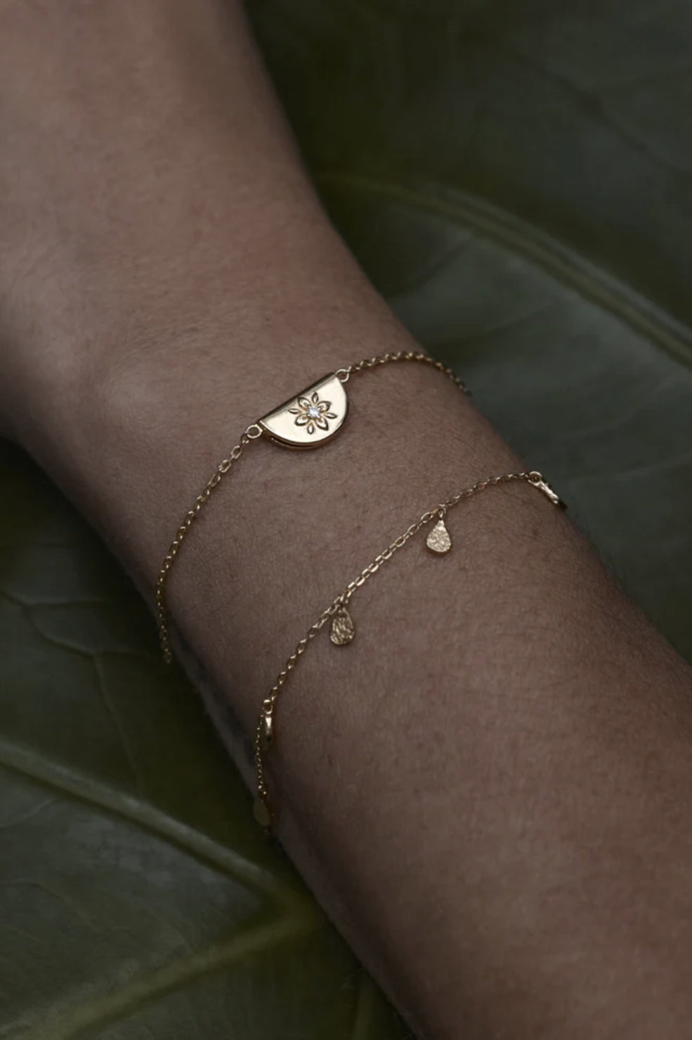 Lotus Bracelet | Gold