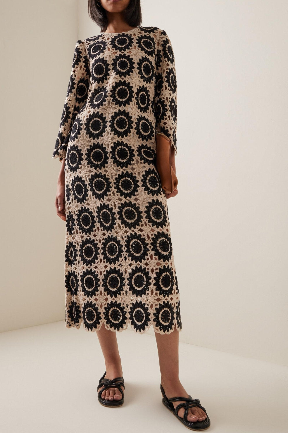 X Zimmermann | Ginger Lace Midi Dress | AU 10